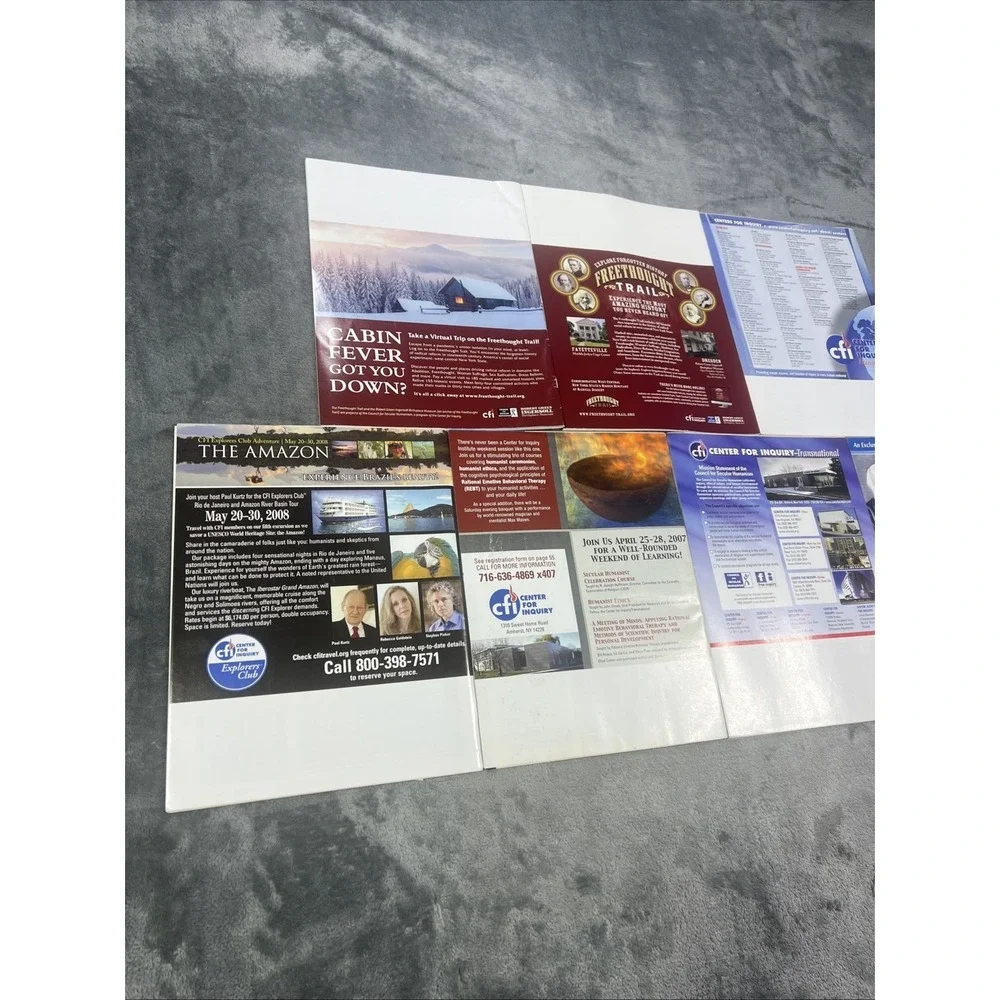 Free Inquiry Magazine Lot of 7‎ Population Intelligent Design Humanism Religion